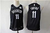 Nets 11 Kyrie Irving Black Youth Nike Swingman Jersey,baseball caps,new era cap wholesale,wholesale hats